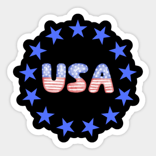 1976 American flag Usa Sticker